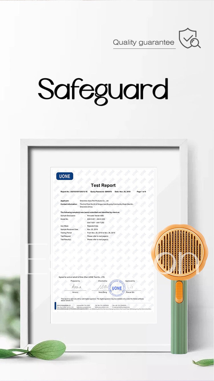 Estshoon Cat Brush Dog Brush with Release Button for Shedding, Self Cleaning Cat Comb Hair Brush for Indoor Cats, Dog Deshedding Brush Grooming Kit, Pet Supplies Hair Remover Tool