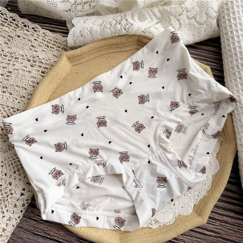 Ice silk underwear for women