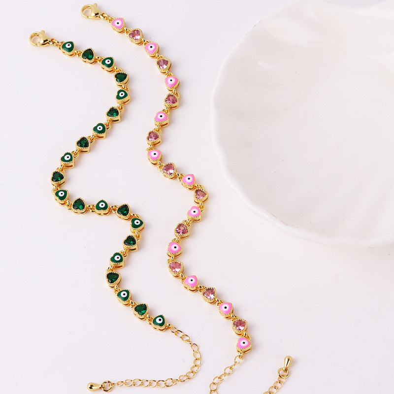 “Heart eyes” Bracelet