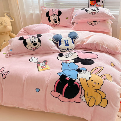 Est020008 Estshoon Disney milk velvet four -piece set