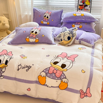Est020008 Estshoon Disney milk velvet four -piece set