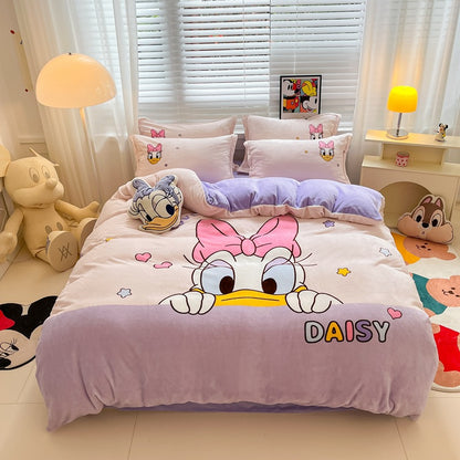 Est020008 Estshoon Disney milk velvet four -piece set