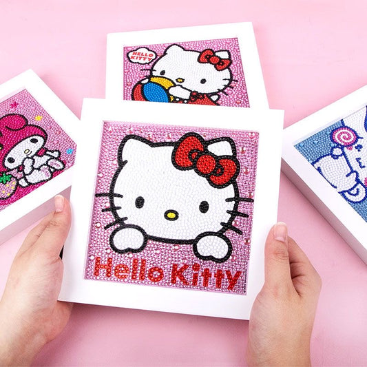 DIY Sanrio Cinnamoroll Kuromi Kitty алмазная живопись