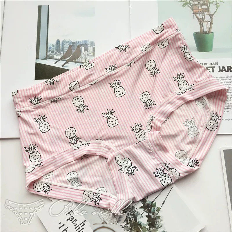 Ice silk underwear for women