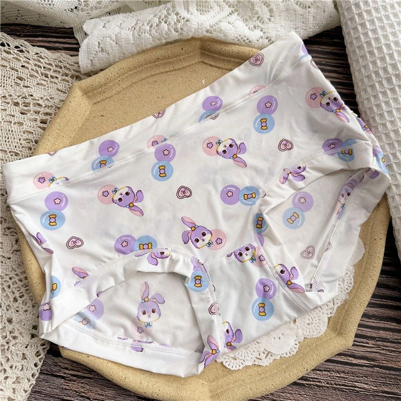 Ice silk underwear for women