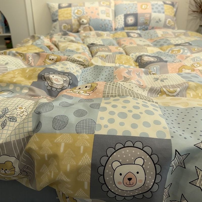 Est020003 Blanket/Duvet Cover/Pillow Cover set