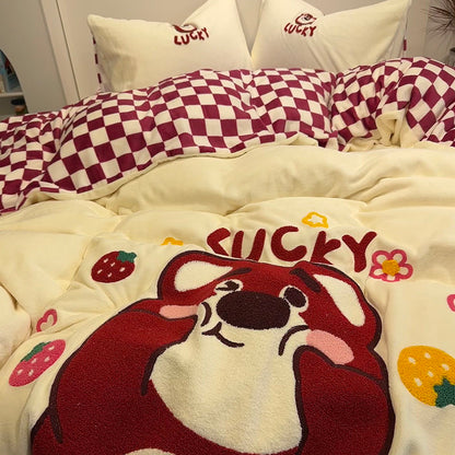 Est020004 Blanket/Duvet Cover/Pillow Cover set