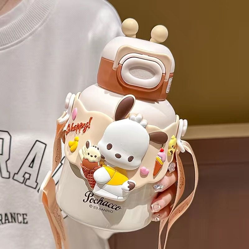 Бутылки Sanrio Портативная изолированная чашка