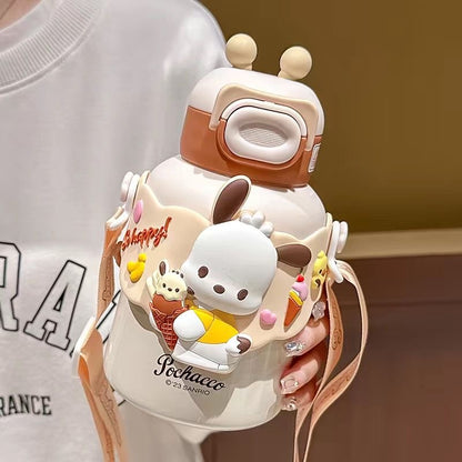 Бутылки Sanrio Портативная изолированная чашка