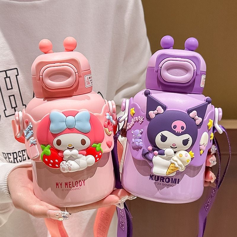Бутылки Sanrio Портативная изолированная чашка