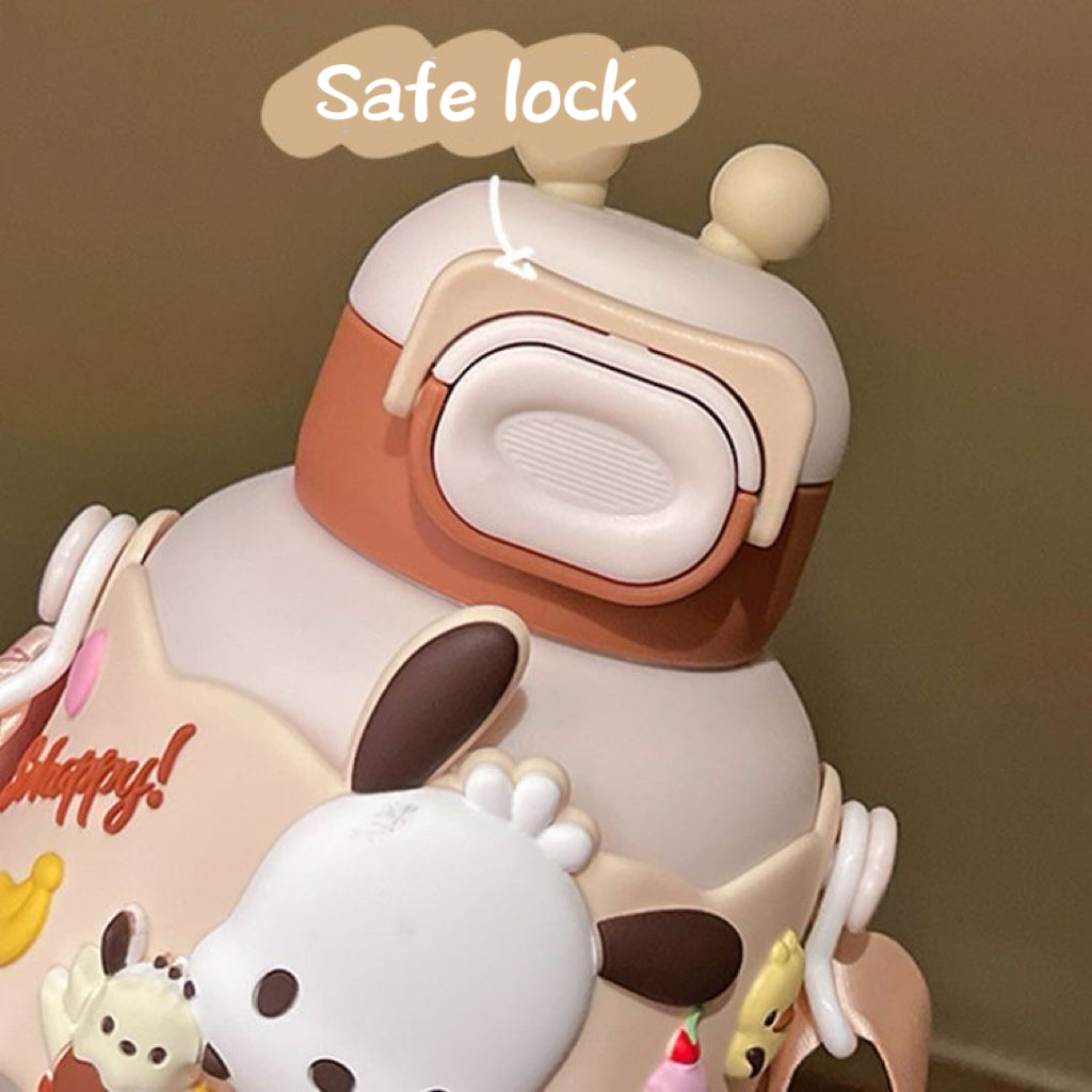 Бутылки Sanrio Портативная изолированная чашка
