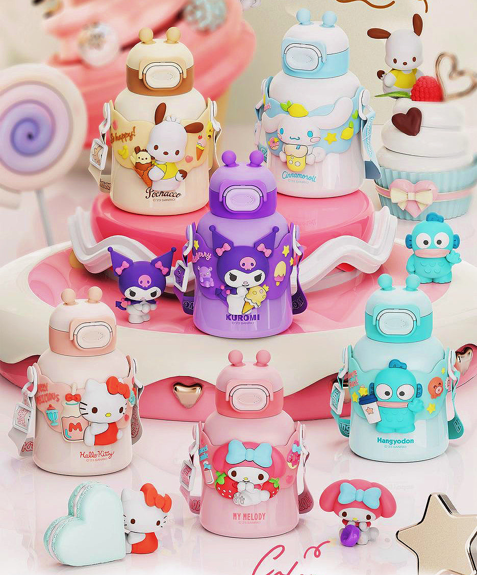 Бутылки Sanrio Портативная изолированная чашка