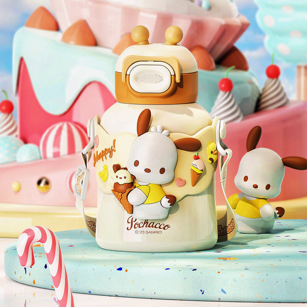 Бутылки Sanrio Портативная изолированная чашка