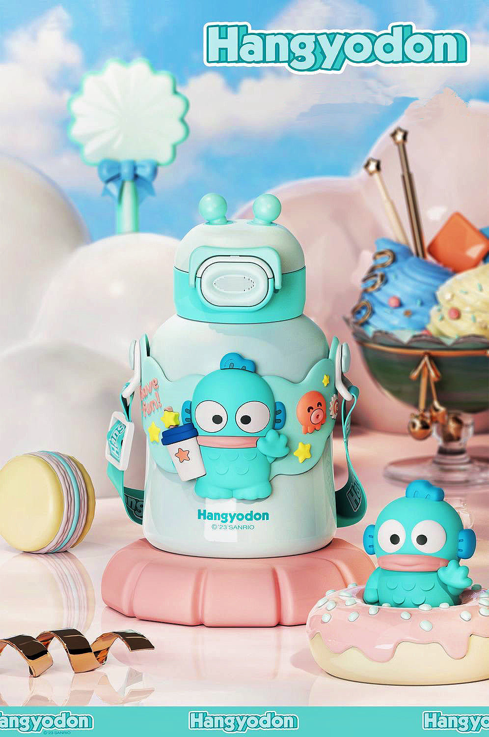 Бутылки Sanrio Портативная изолированная чашка
