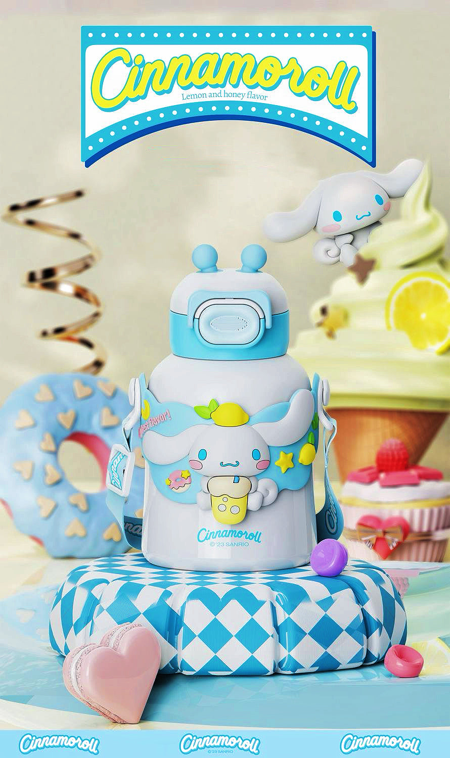 Бутылки Sanrio Портативная изолированная чашка