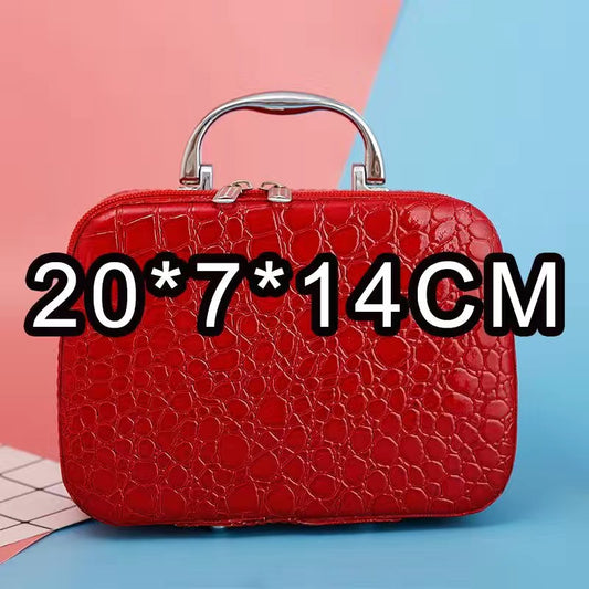 Косметычка з ПУ з цісненнем кракадзіла