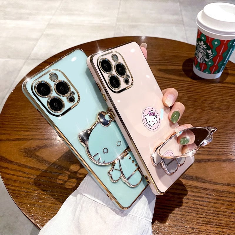 Cute Cartoon Kitty iphone Case